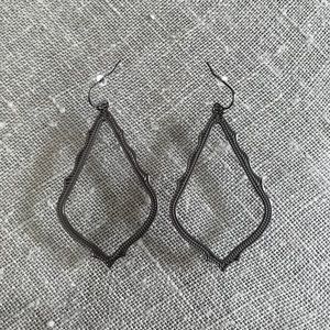 Kendra Scott Sophie Drop Earrings in Gunmetal